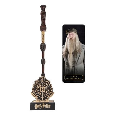Cinereplica: Harry Potter Wand Pen with stand - Albus Dumbledore