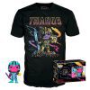 Pop! & Tee: Marvel: Thanos (Blacklight)(L)