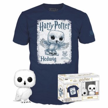Pop! & Tee: Harry Potter:Hedwig: M