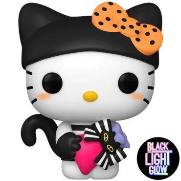 Pop! Sanrio: Hello Kitty - Hello Kitty with Gift (Blacklight)(Exc)