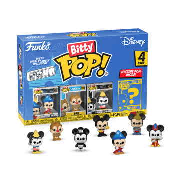 Bitty Pop! Disney: Disney Classic - Sorcerer Mickey 4PK