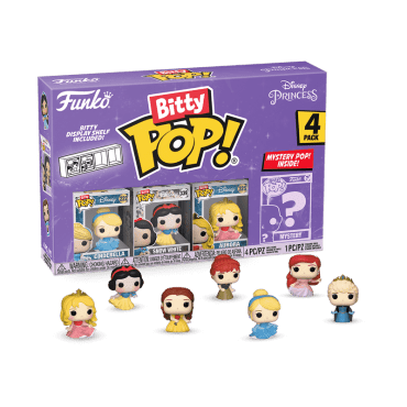 Bitty Pop! Disney: Disney Princesses - Cinderella 4pk