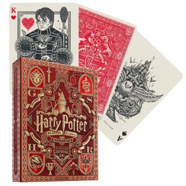 Playing Cards: Harry Potter- Gryffindor (Red)